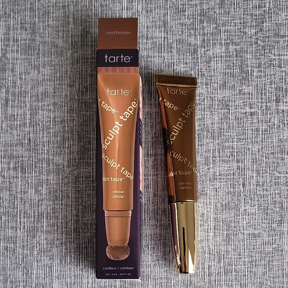 Tarte Sculpt Tape Contour Cool Bronze New In Box 12ml/ 0.4fl Oz
